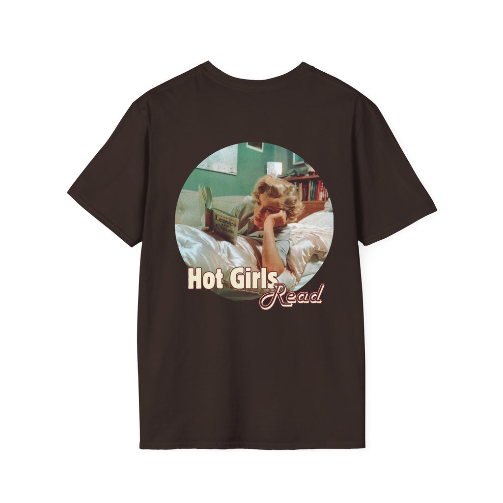Hot girls read Marilyn Monroe retro unisex graphic tee