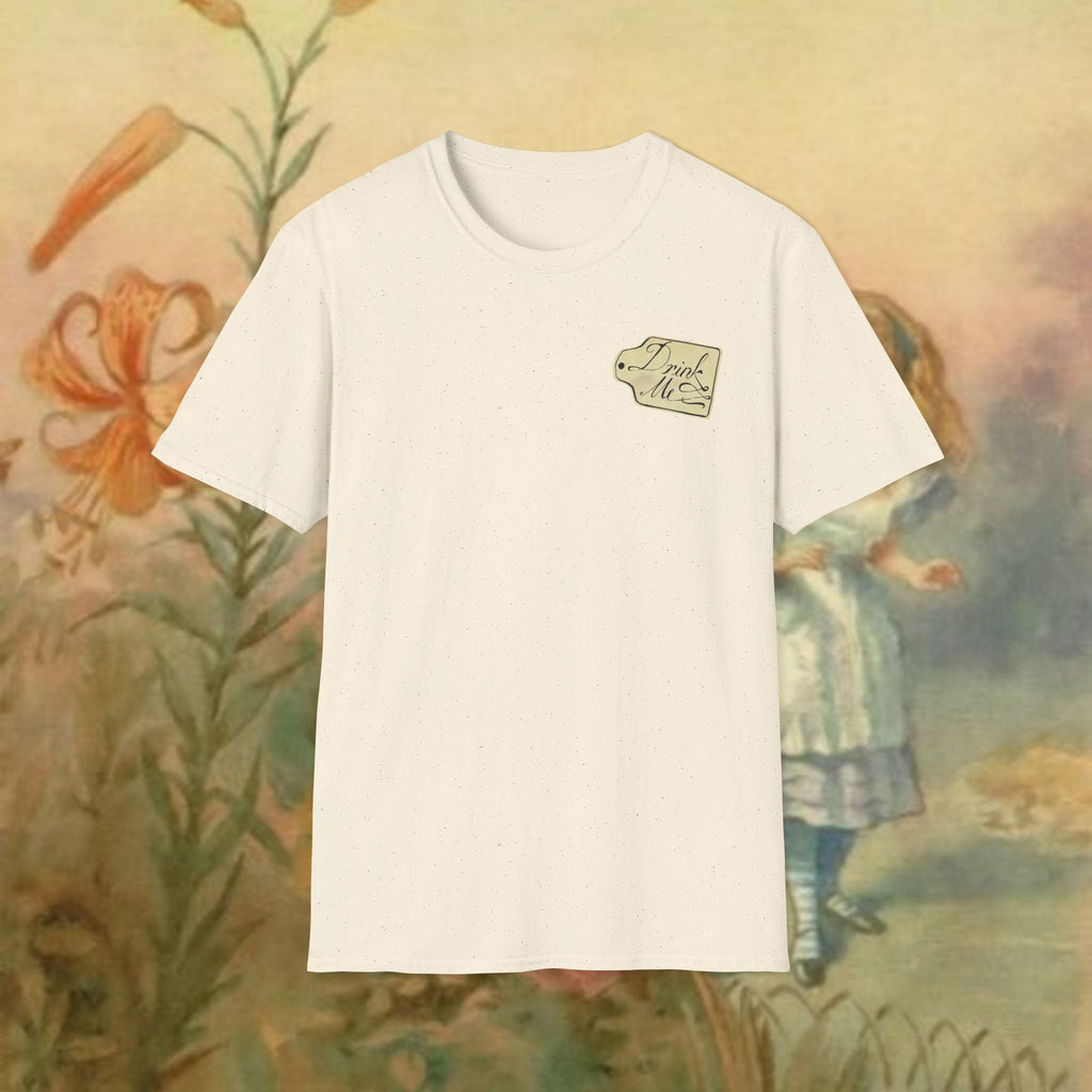 Alice in Wonderland vintage bookish reader unisex graphic tee