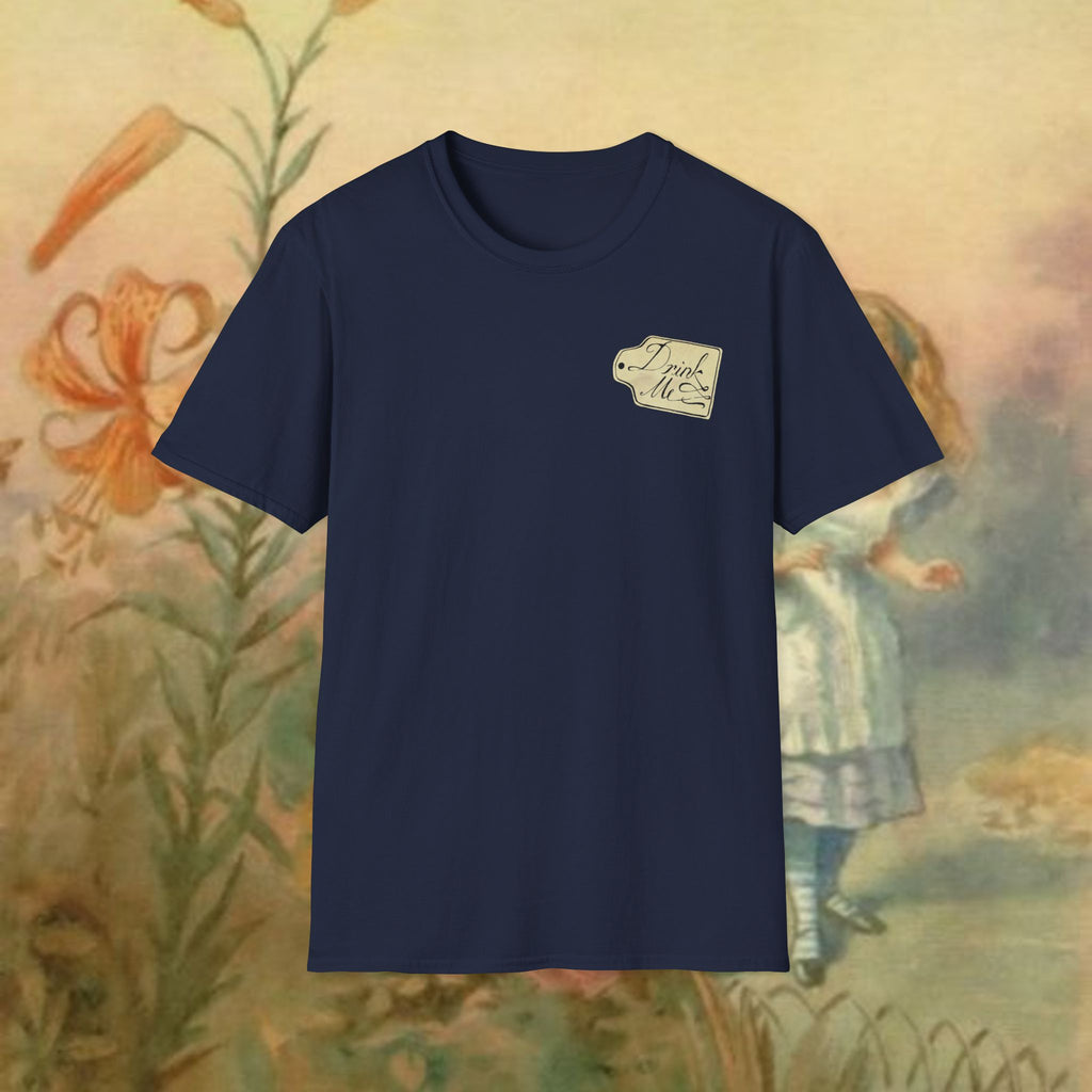 Alice in Wonderland vintage bookish reader unisex graphic tee
