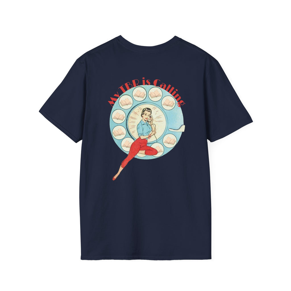 Retro TBR is Calling unisex graphic tee