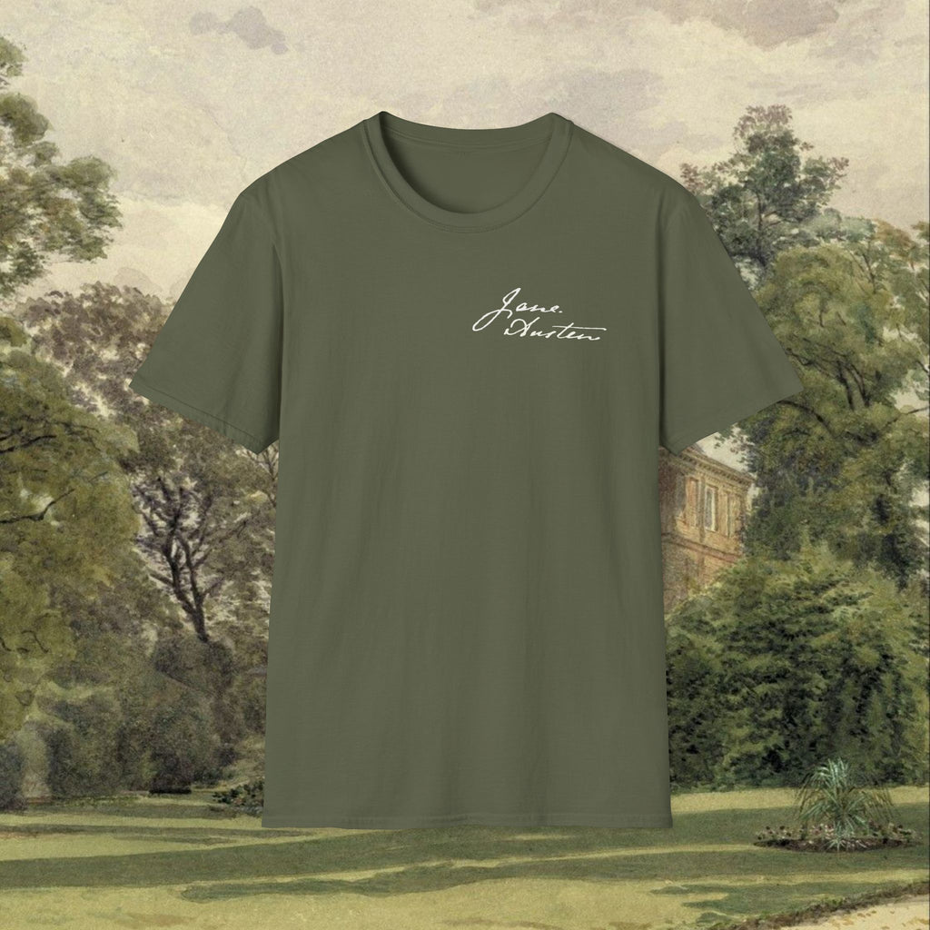 Jane Austen bookish unisex graphic tee