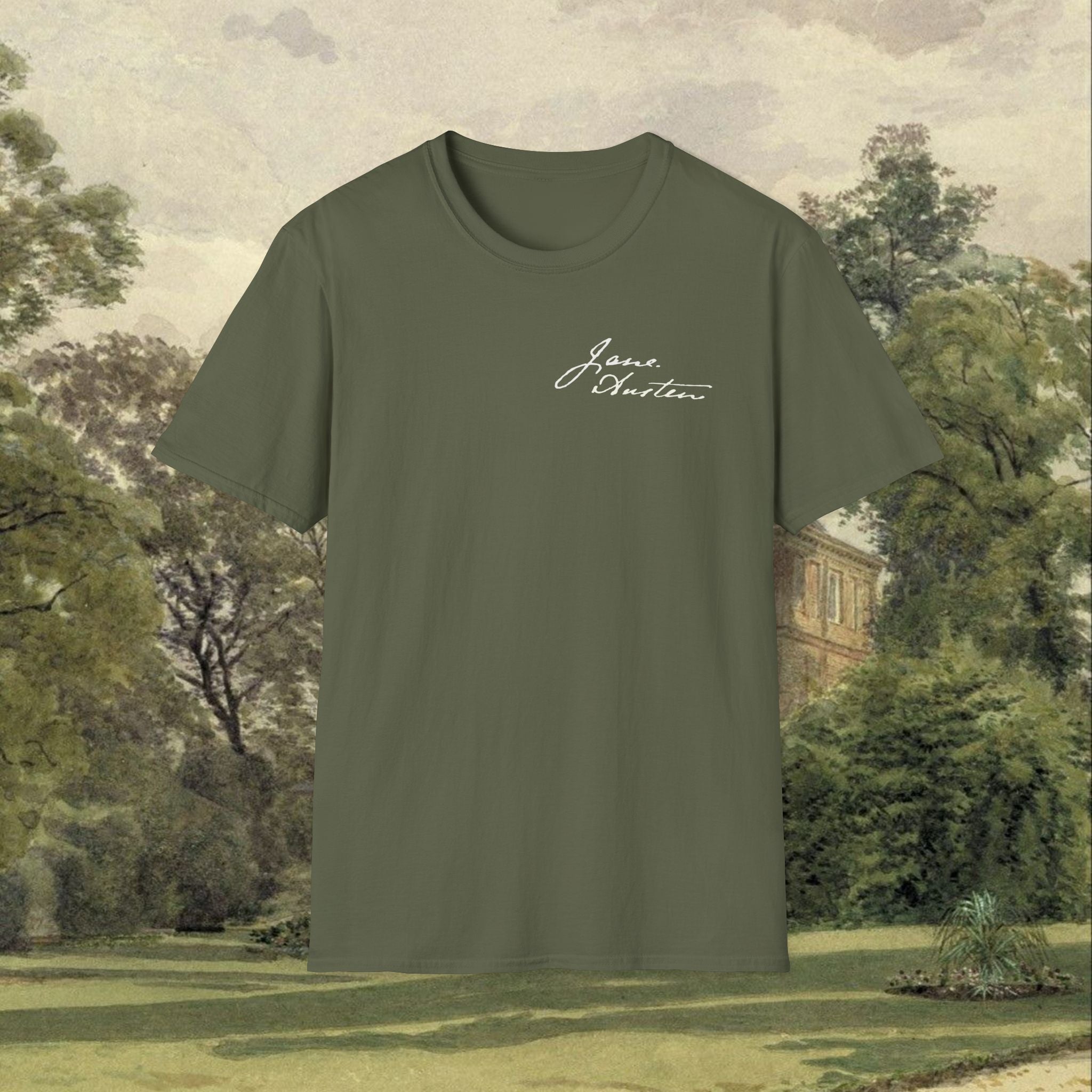 Jane Austen bookish unisex graphic tee