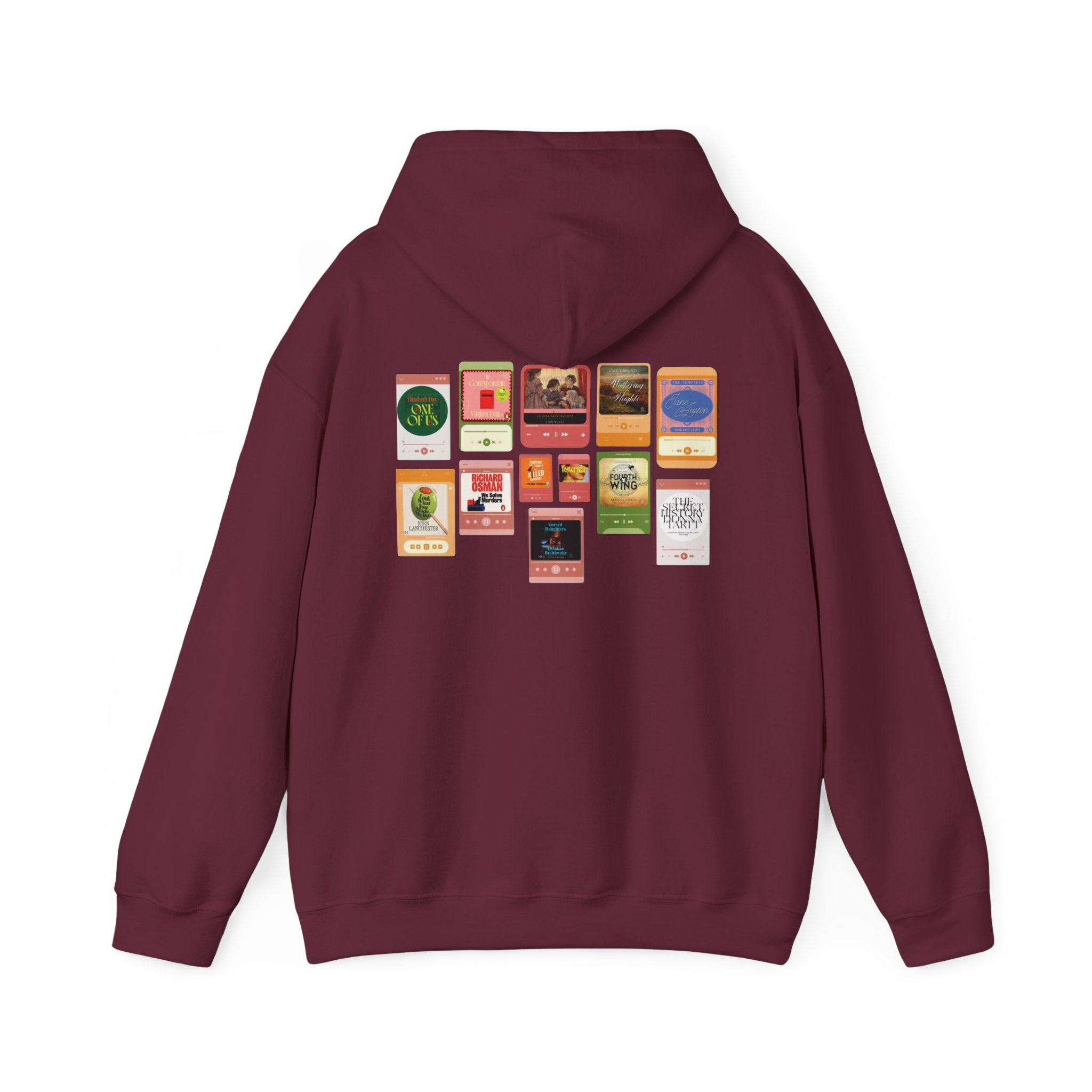 Book Addict Hoodie — Audiobook Bestseller Pullover
