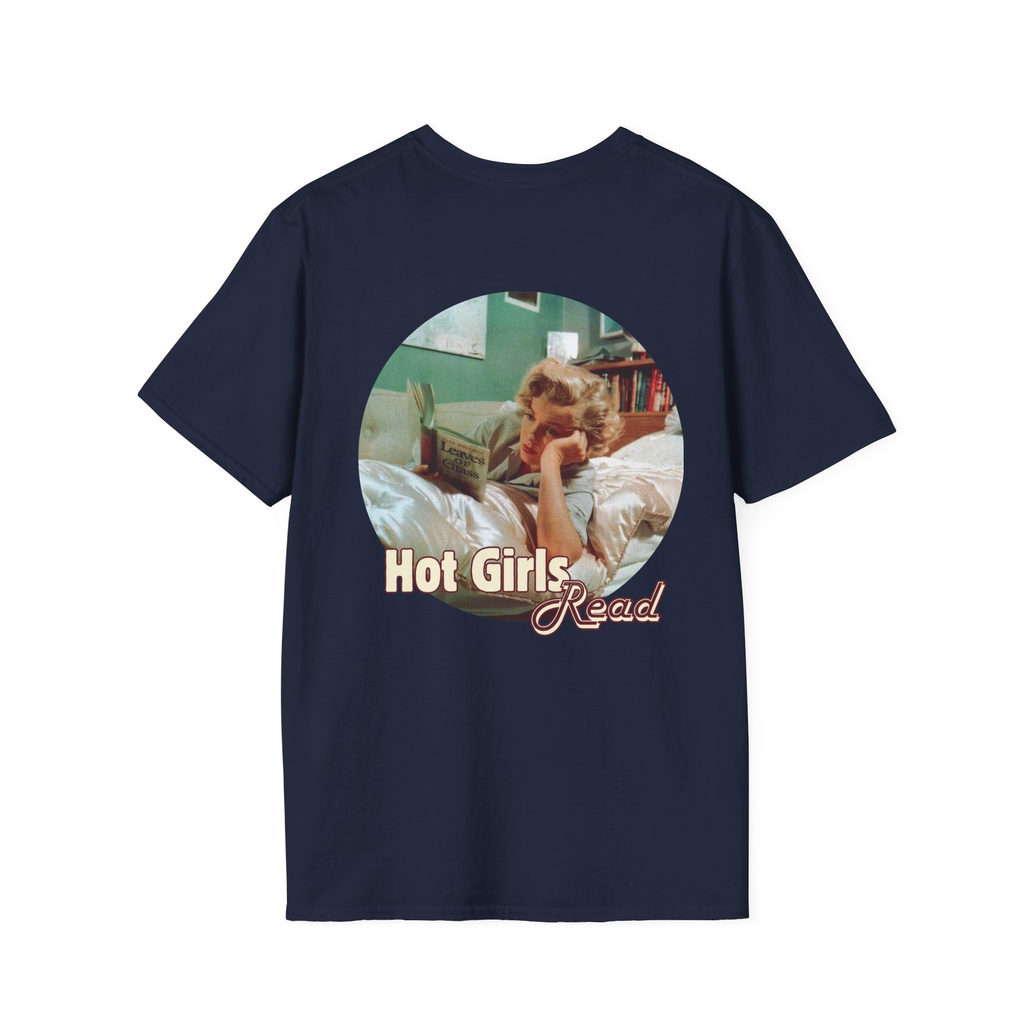 Hot girls read Marilyn Monroe retro unisex graphic tee