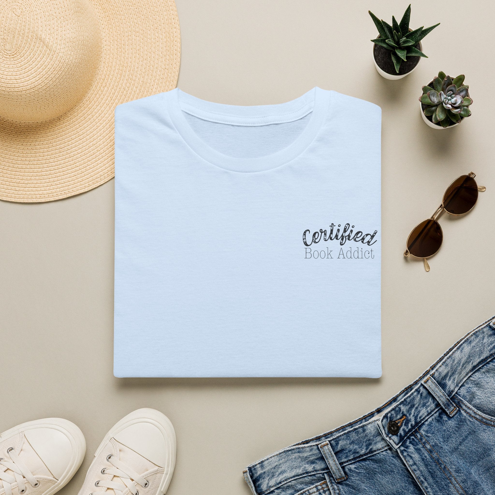 Book addict retro bookish reader unisex graphic tee