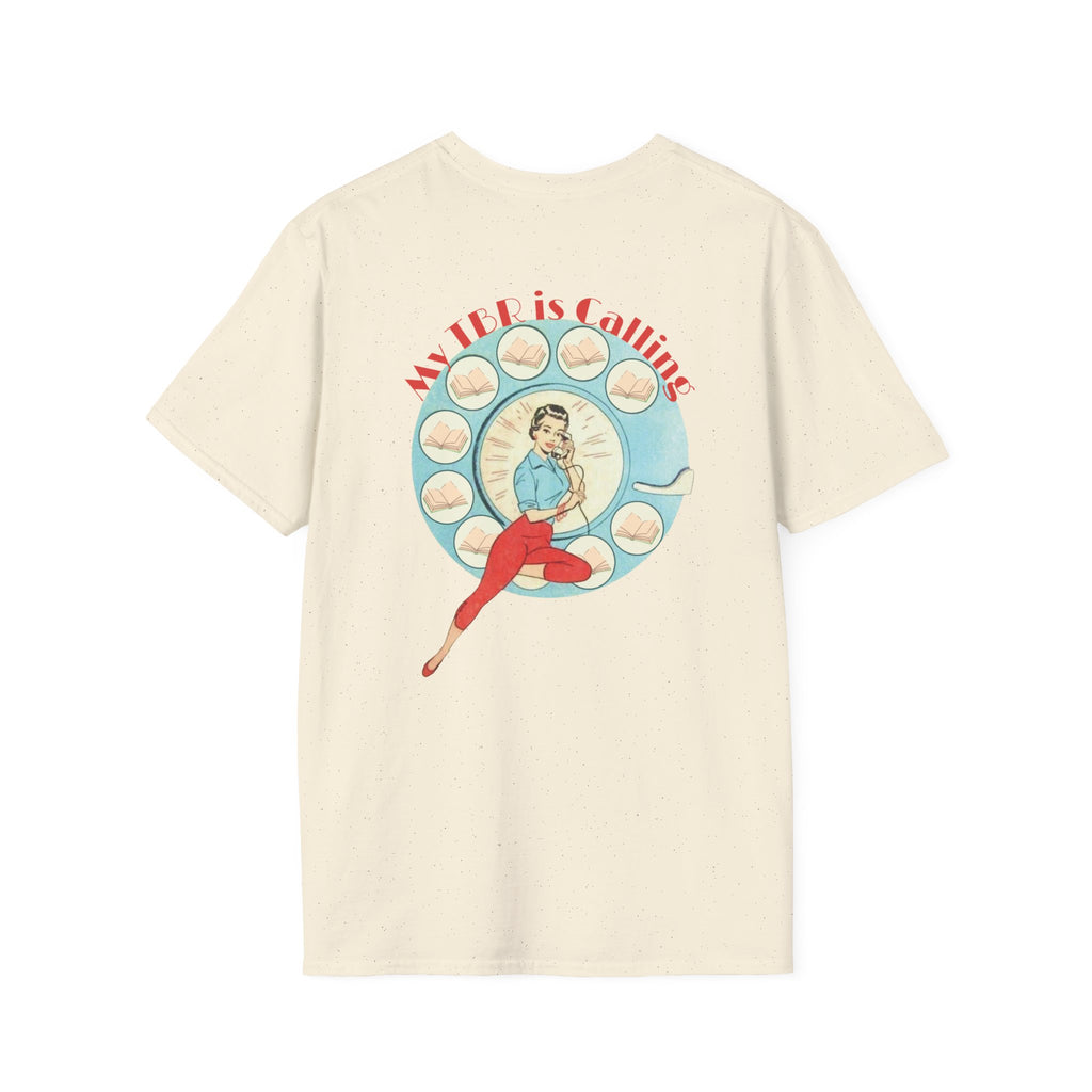 Retro TBR is Calling unisex graphic tee