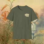 Alice in Wonderland vintage bookish reader unisex graphic tee