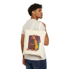I'll read after this chapter Reader Tote Bag | Retro Pinup Booklover Canvas Tote