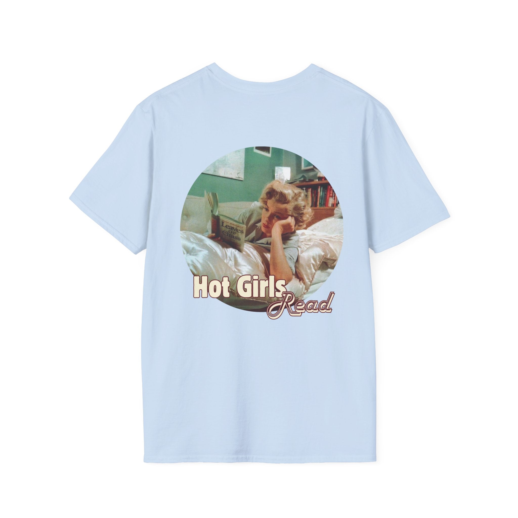 Hot girls read Marilyn Monroe retro unisex graphic tee