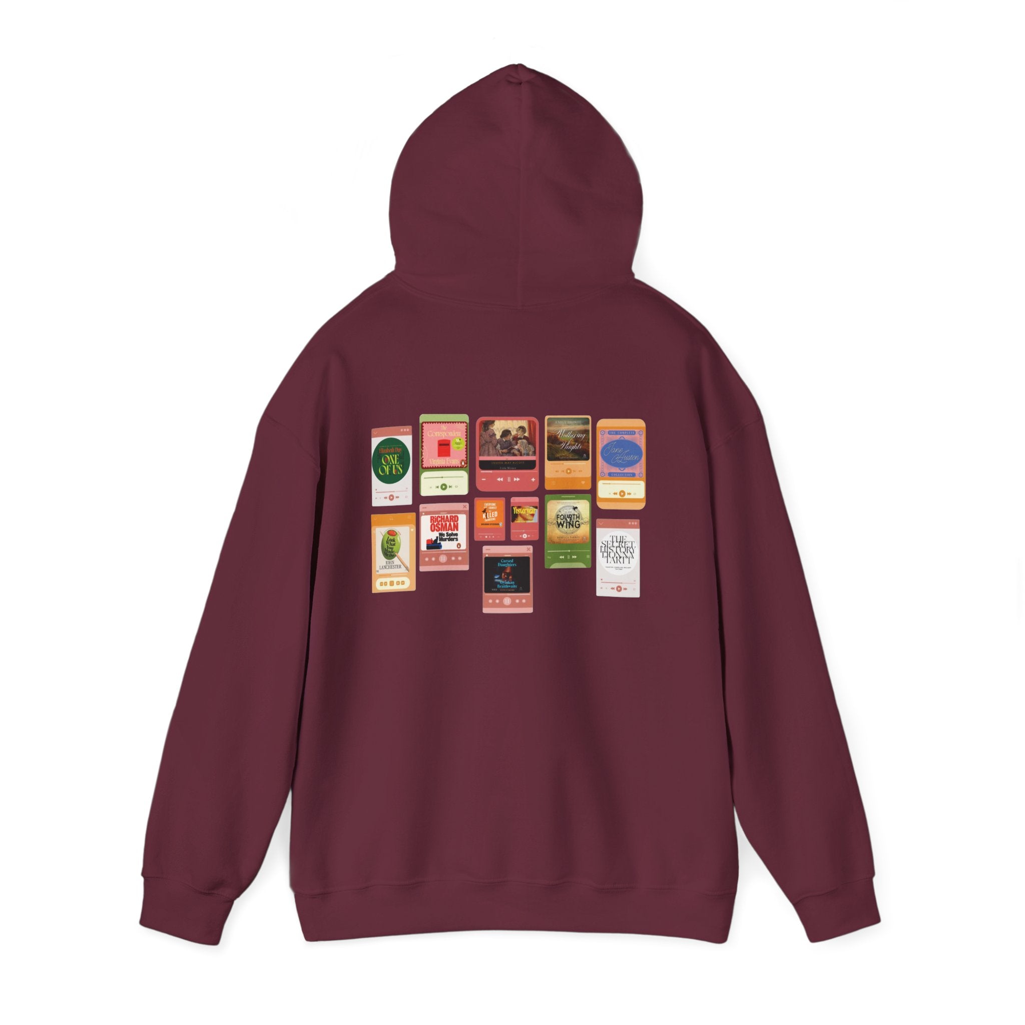 Book Addict Hoodie — Audiobook Bestseller Pullover