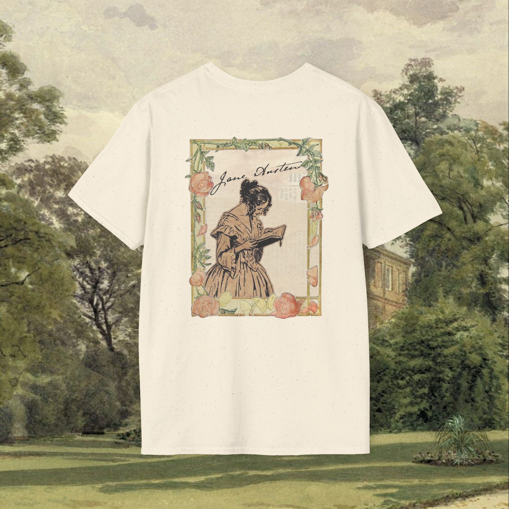 Jane Austen bookish unisex graphic tee