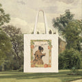 Jane Austen Vintage Design Tote Bag | Literary Bookish Canvas Tote