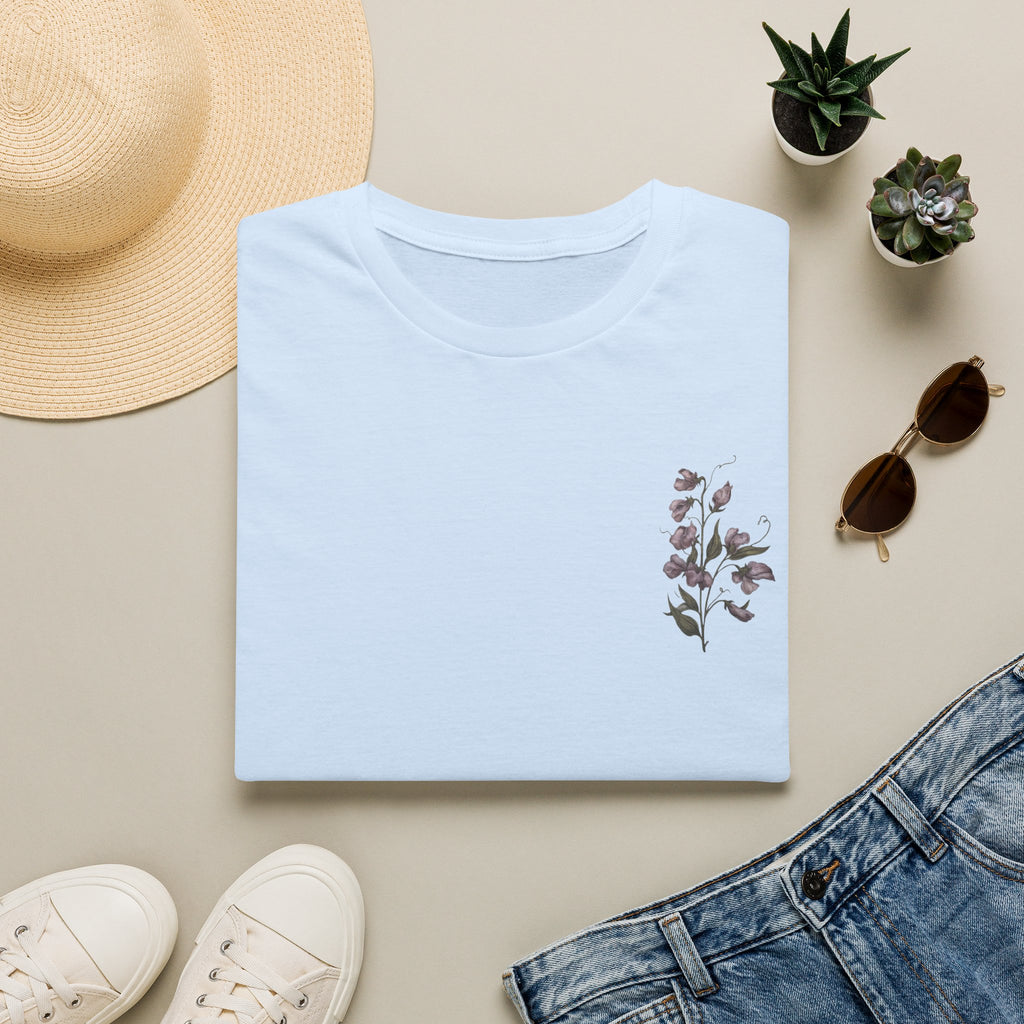 Bridgeton inspired victorian floral unisex graphic tee