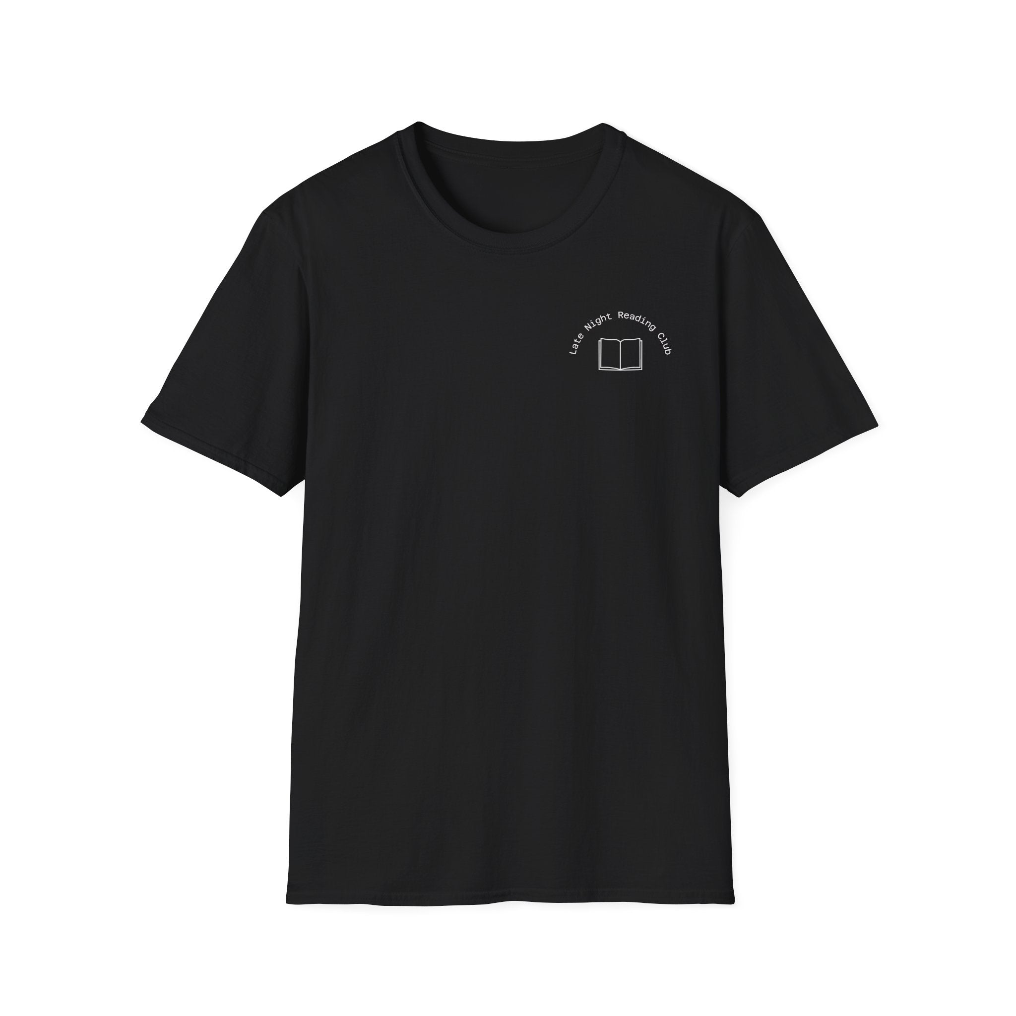 Late Night reader retro pulp classic unisex graphic tee