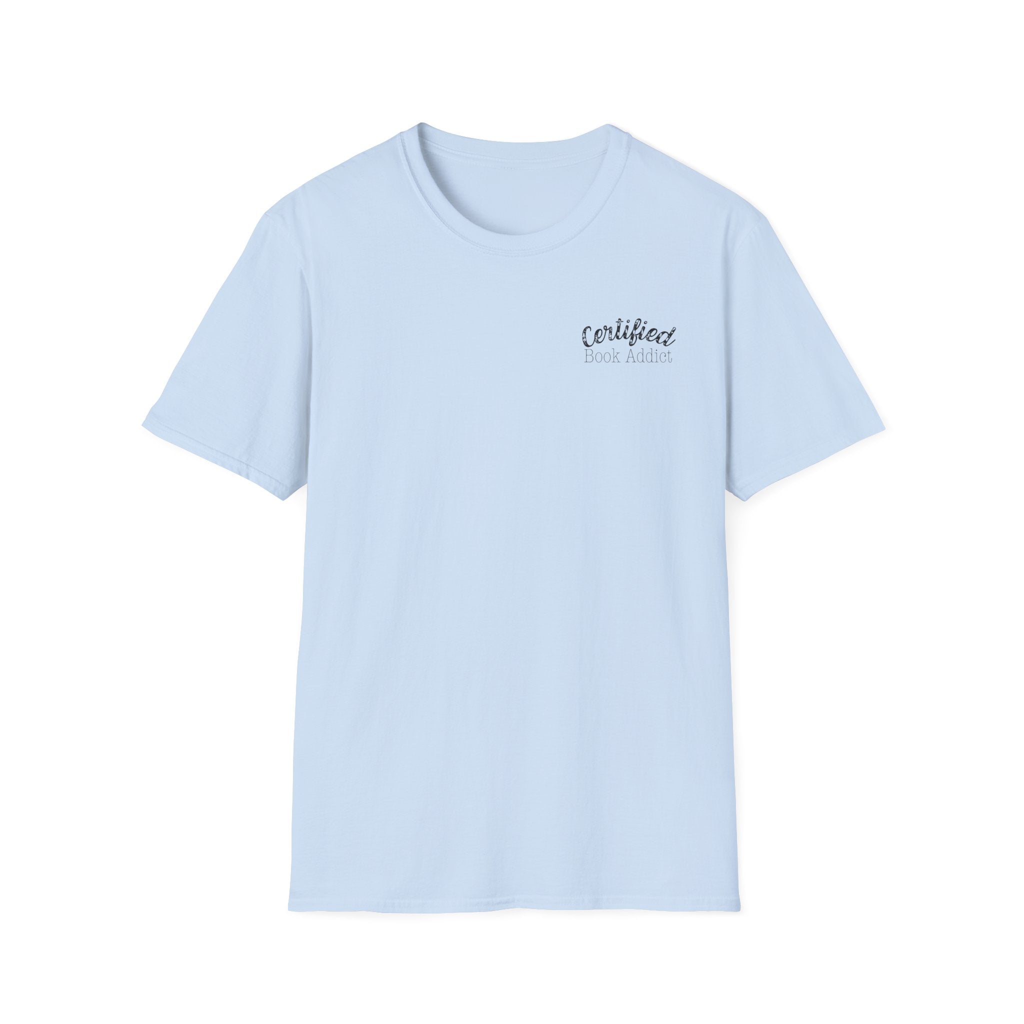Book addict retro bookish reader unisex graphic tee