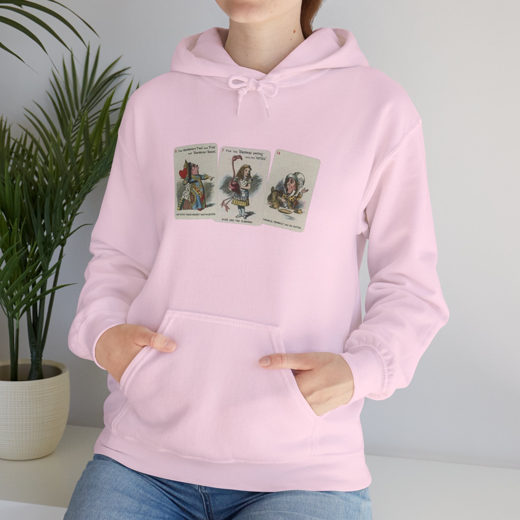 Alice in Wonderland Hoodie – Vintage original illustration design