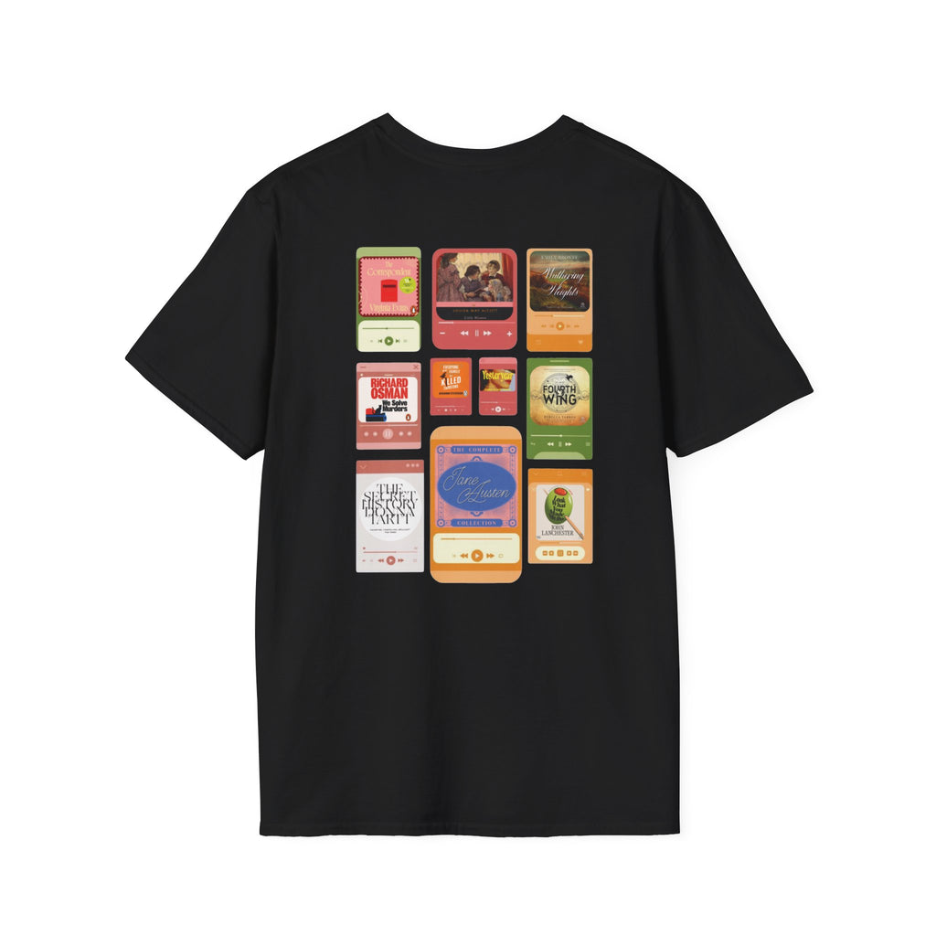 Audiobook reader unisex graphic tee