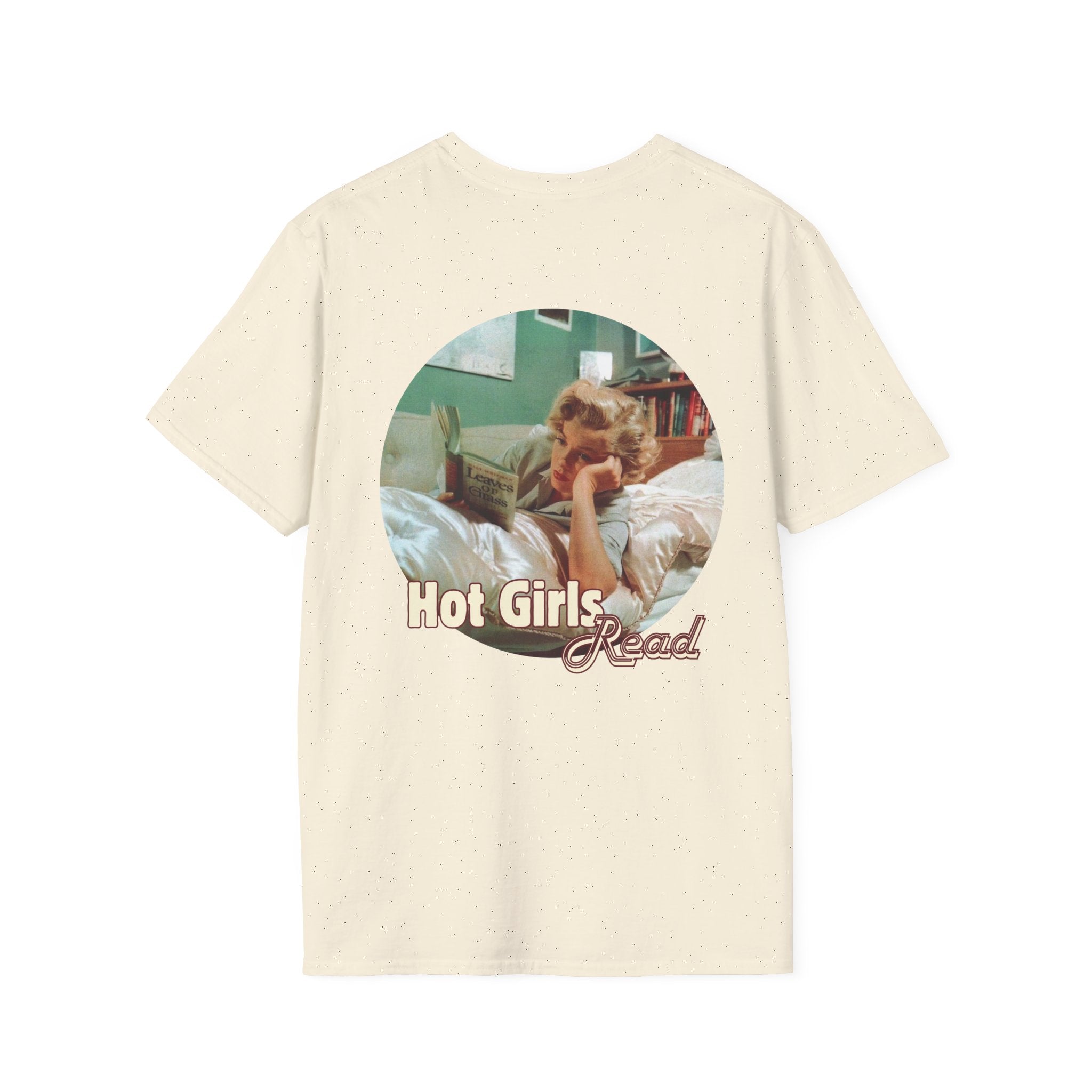 Hot girls read Marilyn Monroe retro unisex graphic tee