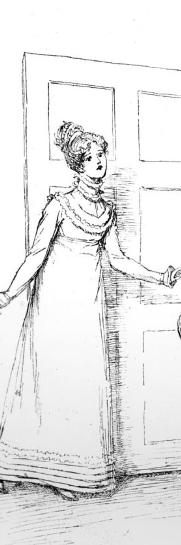 Hugh Thomson Jane Austen Illustration Bookmarks – Set of 5 Printable Digital Download