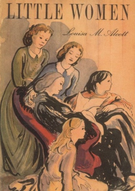 Little Women Cover Art & Title Page Prints – Set of 6 Digital Download Wall Art