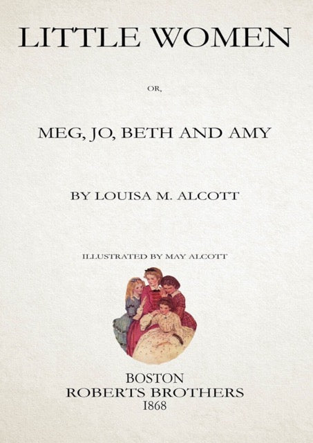 Little Women Cover Art & Title Page Prints – Set of 6 Digital Download Wall Art