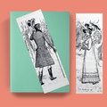 Hugh Thomson Jane Austen Illustration Bookmarks – Set of 5 Printable Digital Download