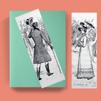 Hugh Thomson Jane Austen Illustration Bookmarks – Set of 5 Printable Digital Download