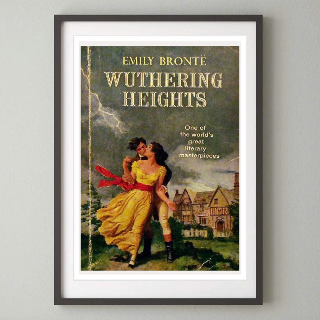 Wuthering Heights Book Cover Posters – Set of 5 Digital Download Wall Art Prints