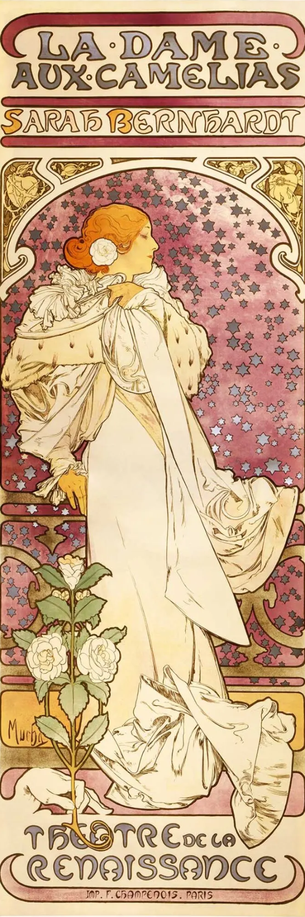 Art Nouveau Bookmarks – Set of 5 Whimsical Printable Digital Download