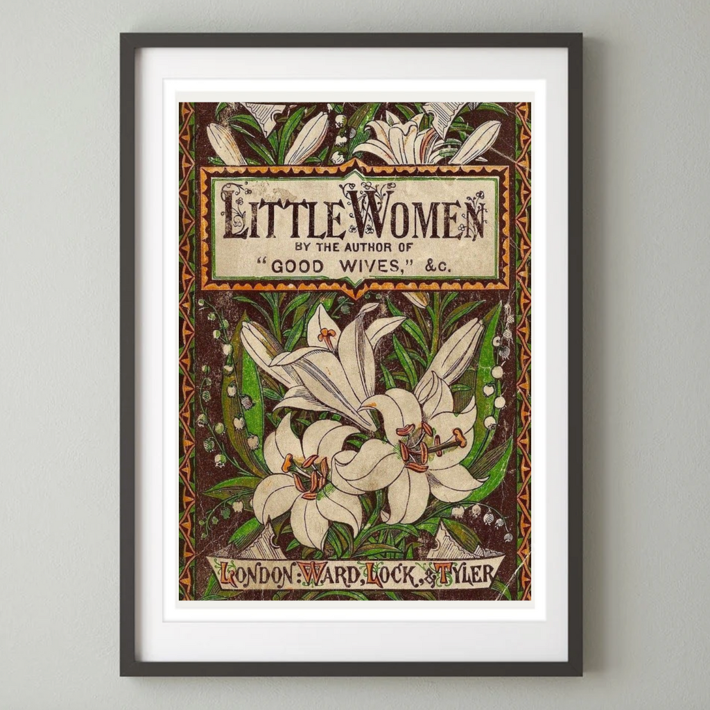 Little Women Cover Art & Title Page Prints – Set of 6 Digital Download Wall Art