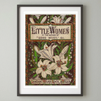 Little Women Cover Art & Title Page Prints – Set of 6 Digital Download Wall Art