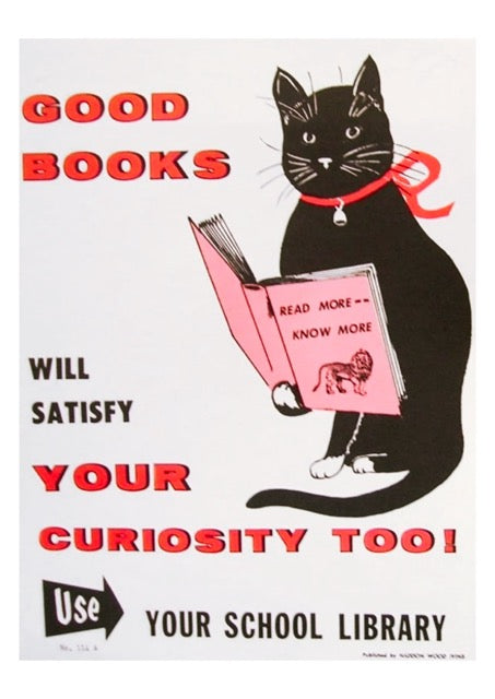Retro American Library Ads – 11 Mid-Century Modern Wall Art Prints | Digital Download