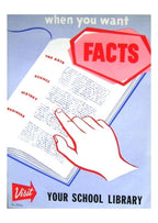 Retro American Library Ads – 11 Mid-Century Modern Wall Art Prints | Digital Download