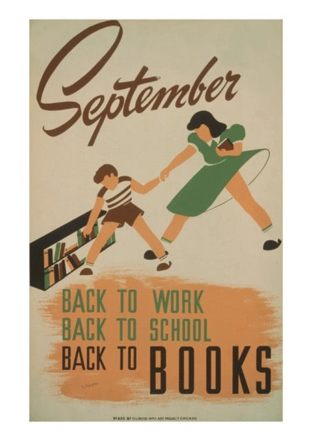 Retro American Library Ads – 11 Mid-Century Modern Wall Art Prints | Digital Download